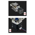 CNC Z-Axis Sliding Table CNC Router Kit DIY Milling Small Transmission Module 100mm Distance Wood Miller Z Axis Motor. 