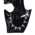 New Rivets Chokers Punk Goth Handmade CCB Material Choker Necklace Spike Rivet Necklace Rock Gothic Chokers. 