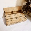 Medium Size Local Economy Medicine Organizer Box. 