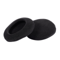 Foam Pad Ear Pad Cover for Headphone (Black, 50mm, Packet of 8 Pcs). 