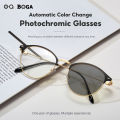 OQ BOGA 6 Styles Proof Blue Light Radiation Computer Glasses Men Women Photochromic Anti UV Full Rim Sunglasses.