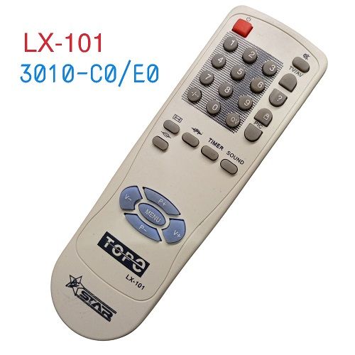 TV Remote controller TOPE LX-101 LX101 for  CRT or box TV