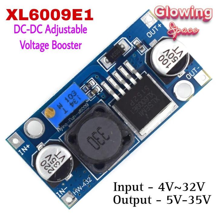 XL6009E1 DC-DC Voltage Booster Module Output is Adjustable | Boost ...
