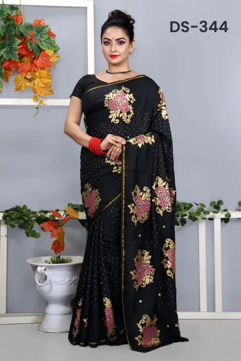 Silk%20Boutique%20Full%20body%20block%20and%20Dolar%20work,%20Body%20color%20Black,%20Golden%20block%20-%20Image%203