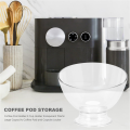Coffee Pod Holder K Cup Holder Transparent Plastic Large Capacity. 