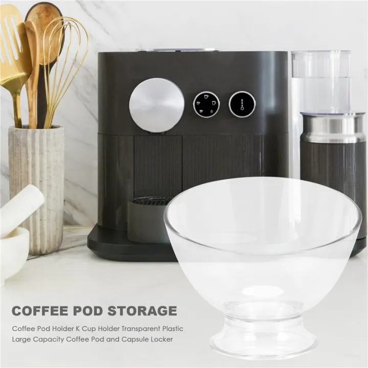 Coffee%20Pod%20Holder%20K%20Cup%20Holder%20Transparent%20Plastic%20Large%20Capacity%20-%20Image%202