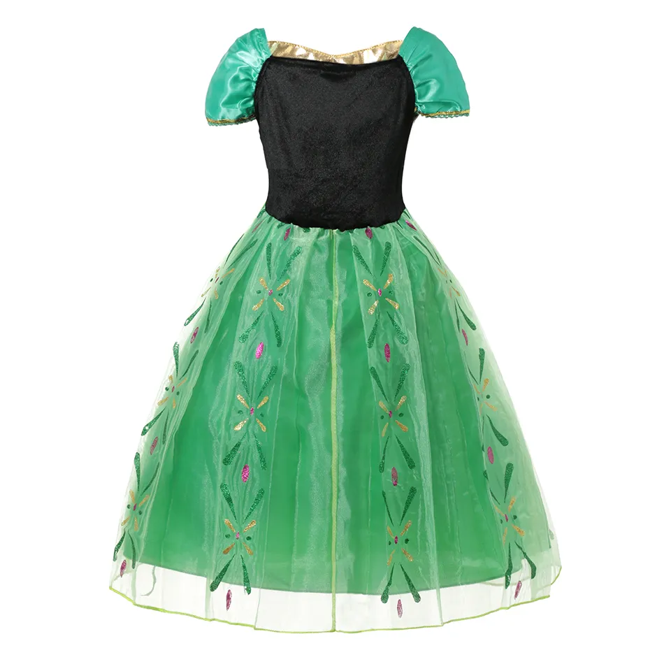Disney Frozen Elsa Anna Snow Queen Dress Kids Cosplay Costumes For Girls  Carnival Party Prom Gown Children Princess Clothing | Daraz.com.bd
