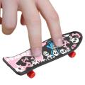 Finger Skateboard Tiny Stunt Metal Bracket Bearing Wheel Lightweight Finger Skating Toys Durable Portable Finger Toys Kids Gifts. 