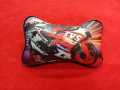 PVC Leather Bike Pillow - TVS Apache Motorbike Pillow-Premium Quality. 