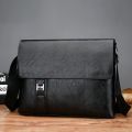 Fashion Large Crossbody Bag for Men Bags Business Man Messenger Bag Vintage Sling Bags Leather Male Bag Casual Shoulder Bag. 