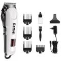 KEMEI KM-809A Rechargeable Digital Display Professional Hair Clipper & Beard Trimmer. 
