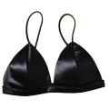 Women's Underwear Satin Breast Pad Light Resistant Solid Color Four Seasons Wrap The Chest Lingerie Fashion Underwear Bras.