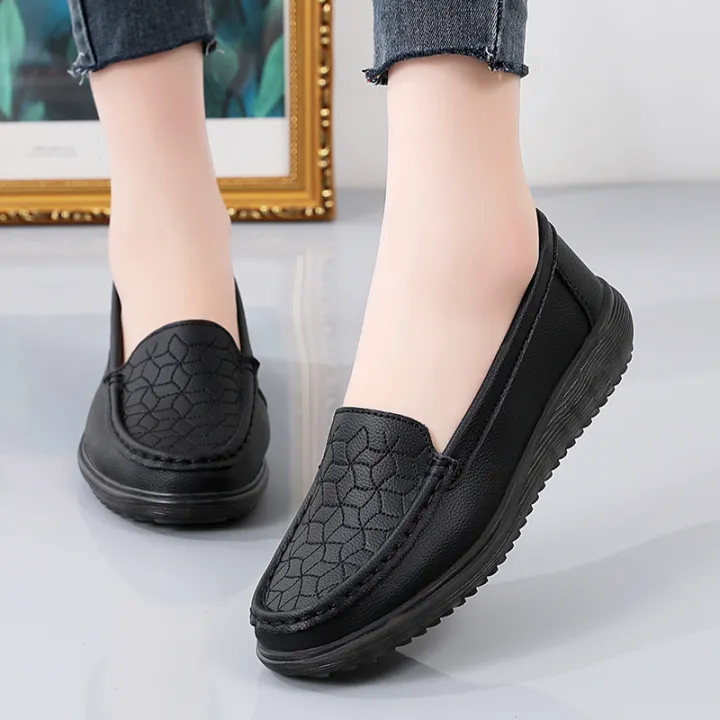 Women's%20Flat%20Shoes%202023%20Spring%20New%20Women%20Genuine%20Leather%20Shoes%20Non-slip%20Soft%20Bottom%20Loafers%20Slip%20on%20Moccasins%20Women%20Boat%20Shoes%20House%20Foocus%20-%20Image%207