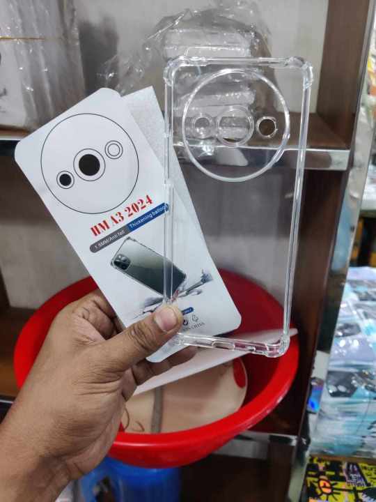 For%20Xiaomi%20Redmi%20A3/Xiaomi%20Redmi%20A3%202024%20Clear%20Transparent%20Back%20cover%20-%20Image%203