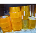 2 pcs 3 Inch 70 Meter Yellow Gum Tape for Carton Binding. 