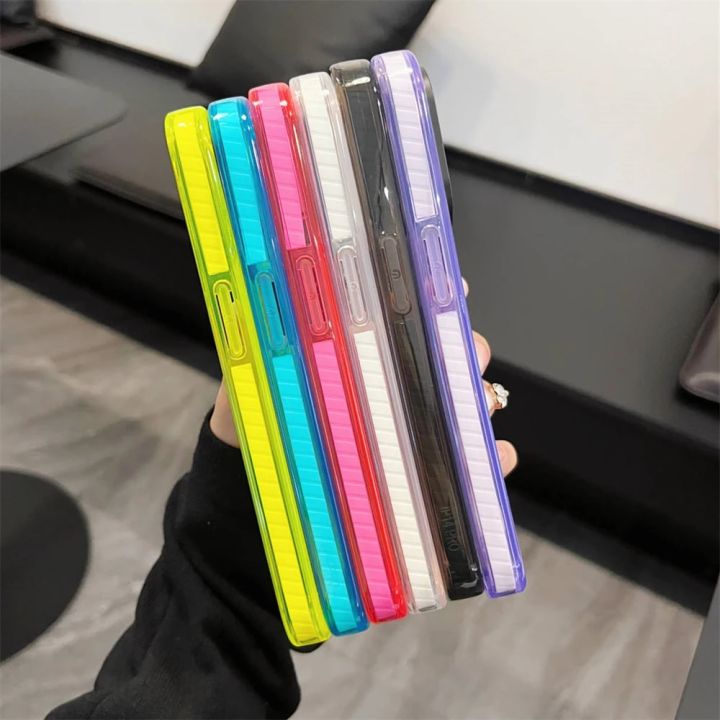 Neon%20Fluorescent%20Color%20Transparent%20Phone%20Case%20For%20iPhone%2015%2011%2012%2013%2014%20Pro%20Max%20Plus%20Bumper%20Clear%20Shockproof%20Soft%20Silicone%20Cover%20-%20Image%205