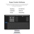 Mechanical Hotswap Macropad Macro OSU Custom 3 Key Knob Mini USB RGB Keyboard Programming Paste Button Photoshop Gaming Keypad.