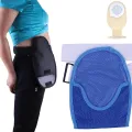 Ostomy Support Garment Pouch, Shower Ostomy Wraps with Opening, Colostomy Bag Cover for Friends Odor. 