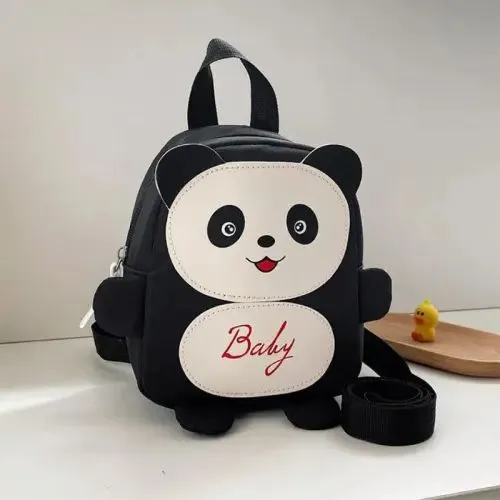 Nylon Animal Children Backpacks Kids Preschool Bags Cartoon Panda