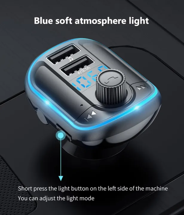 VR%20robot%20Bluetooth%205.0%20FM%20Tran_s_mitter%20Wireless%20Handsfree%20Car%20Kit%20Bluetooth%20Car%20MP3%20Audio%20Player%20with%20LED%20Light%20EQ%20Model%20-%20Image%203