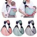 Baby Carrier Sling Wrap Multifunctional Four Seasons Universal Front Holding Type Simple Carrying Artifact Ergonomic.