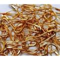 100 Pieces Golden Colour Metal Hijab Safety Pin ( Small Size )  For Women. 