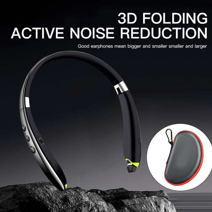 990 991 TWS Neckband Earbuds True Wireless Earphone Waterproof Sports Headset Built-in Mic Gaming Bluetooth Headphones For Phone