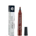 Clear Rooted Wild Pen, Non fading and Durable Female Simulation Network Red Four Forked Liquid Eyebrow Painter. 