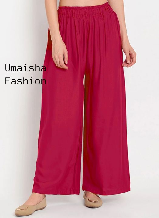 Women's%20Cotton%20Soft%20&%20Comfortable%20Wide%20Gher%20Palazzo%20-%20Image%202