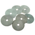 8Pcs Diamond Polishing Pads 4 inch Wet/Dry Set For Granite Stone Concrete Marble , Diamond Polishing Pads. 