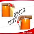 Reflective Waterproof Car Sticker |Self-Adhesive Reflective Safety Warning Sticker for Trucks All Car, Bike, Interior Design, Floor, Kitchen Furniture, Bicycle Motorcycle-48 inch/12 inch.