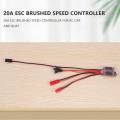 20A Bustophedon ESC Brushed Speed Controller For RC Car Truck Boat. 