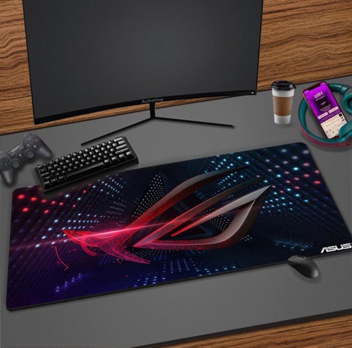Gaming-Mouse-Pad-ASUS-ROG-Republic-of-Gamers-Mausepad-Desk-Mat-Keyboard-& Mouse pad Size 900mm*400mm*2mm