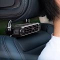 Car Seats Cooling Fans Front Rear Headrests Cooling Fans USB Car Fan Three Gear Wind Adjustable Wind Direction Car Cooling Fan Double Turbine Air Fans Car Universal. 