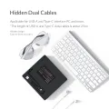 ORICO XD007 External USB 3.0 Optical Driver CD/DVD-ROM Combo DVD RW ROM Burner Writer Recorder for Desktop Laptop Windows M-A-C OS. 