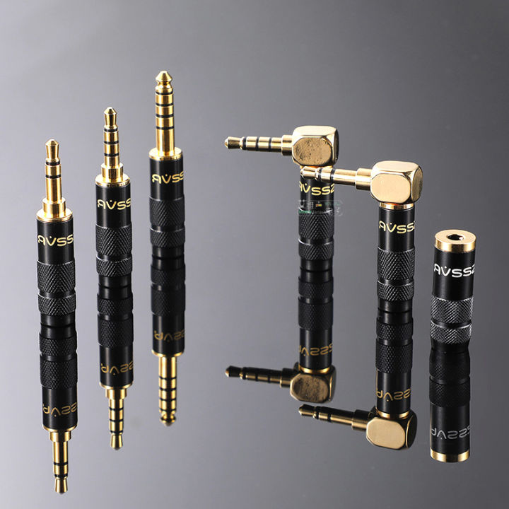 AVSSZ%20High-end%20Jack%203.5mm%20Stereo%20Headphone%20Audio%20Extension%20Cable%20Plug%20Gold-plated%20Dual-channel%203%204%205%20Poles%204.4mm%20Balanced%20Plug%20-%20Image%203