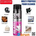 Gladiator Multi Purpose Foam Cleaner with Brush 650 ml, Car, Motorcycle, Household, Kitchen, Bathroom Cleaner Foam Spray.