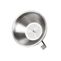 Metal Mini Funnel Wide Mouth Stainless Steel Funnel Spice Cooking Oil Filter with Detachable Filter Filter Funnel Kitchen Tool Oil Spill Strainer For Filling Bottles Jars. 
