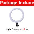 LED Ring Light Photographic 33cm Selfie Ring Lighting Tripod Phone Holder Circle Fill Light Dimmable Lamp for Tik Tok Video Live. 