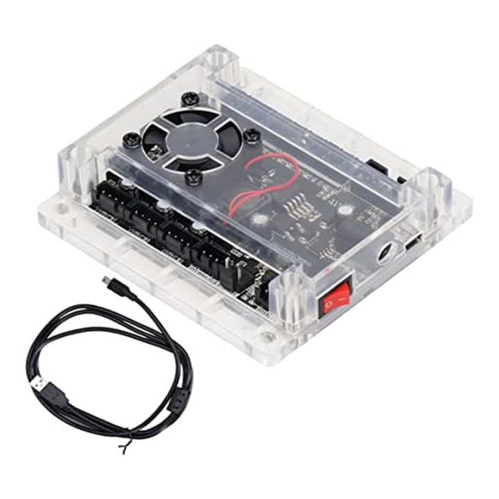 CNC Engraving Machine Control Board,3Axis GRBL 1.1V3.4 USBPort Engraver Controller Milling Machine Control Board for DIY Durable Easy to Use