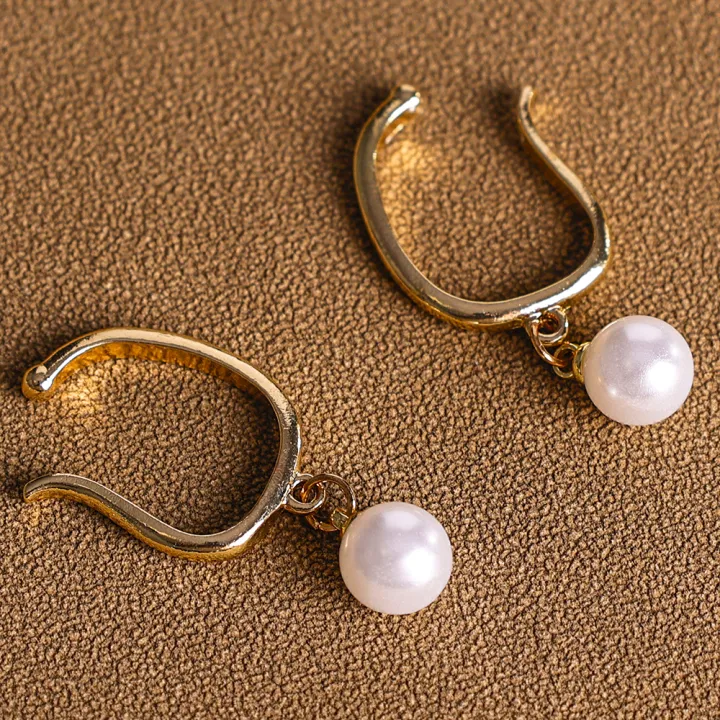 Fashion%20Korean%20Vintage%20Non-piercing%20Pearl%20Tassel%20Ear%20Hook%20Long%20Hanging%20Drop%20Earrings%20Jewellery%20Gift%20For%20Women%20-%20Image%207