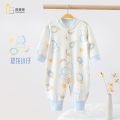 Baby's Four Seasons pure cotton long sleeved jumpsuit, crawling suit for newborns, baby clothes, spring and autumn styles, antibacterial. 