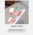 【Bestseller】 36 size 26-love pink girls kids soft patchwork can girls sandals 2024 summer kids beach shoes women's sports open-toe sandals.