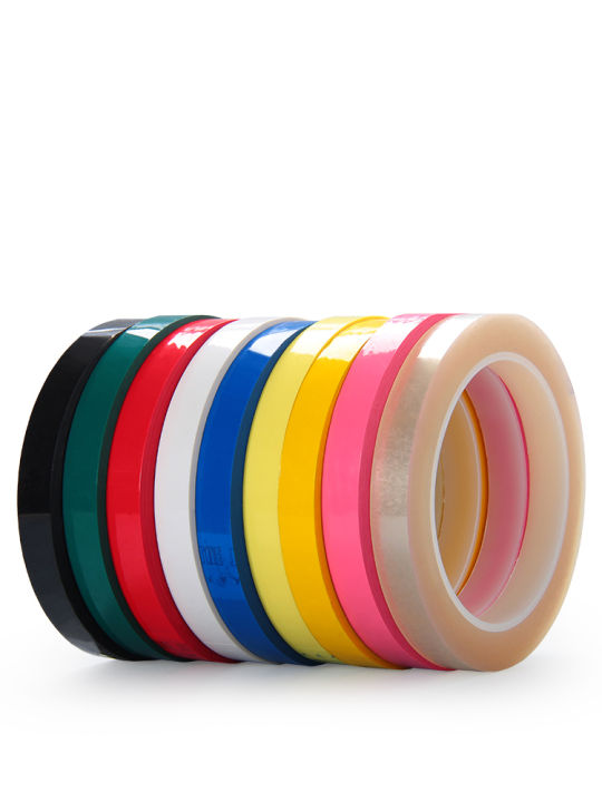 1PCS%2066M%20Mark%20Multicolor%20Mylar%20Tape%20Mara%20Tape%20High%20Temperature%20Insulated%20Transformer%20Motor%20Capacitor%20Coil%20Wrap%20Adhesive%20Tape%20-%20Image%204