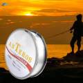 150m Fluorocarbon Coated Carbon Fibre Flexible Fishing Line Shock Resistant Leader Line Low 0.5 77lb.