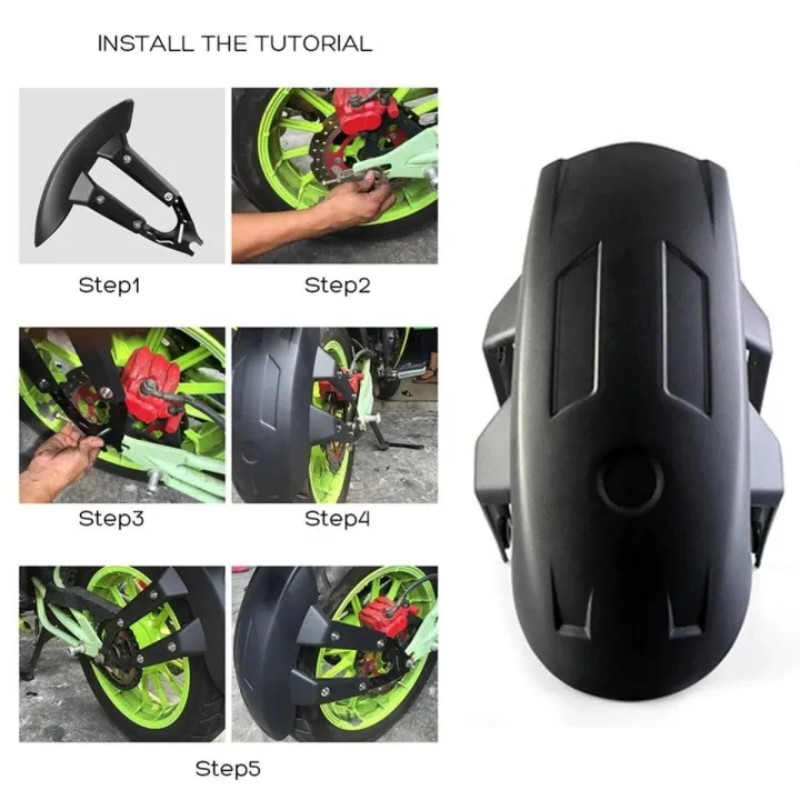 Universal Motorcycle Tyre Guard/ Mudguard for rear All Bike