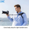 JJC Arac Swiss Camera Shoulder Strap Quick Release for Canon R8 10R R5 R6 Nikon Z6 D5300 D7500 Sony FX30 A7IV A7III ZVE10 ZV1. 