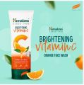 Himalaya Brightening Vitamin C Orange Face Wash - 100ml. 