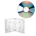CD Storage Box 10-Piece Pack CD Case Plastic Double-Sided CD Storage Car CD Case Thickened DVD Case, Easy Install Blue. 