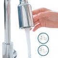 Touchless Automatic Faucet Motion Sensor Adapter Tap USB Recharged Smart Faucet Sensor Touchless Faucet Sprayer Head For Kitchen Bathroom Sink Polised Chrome M24 M22. 